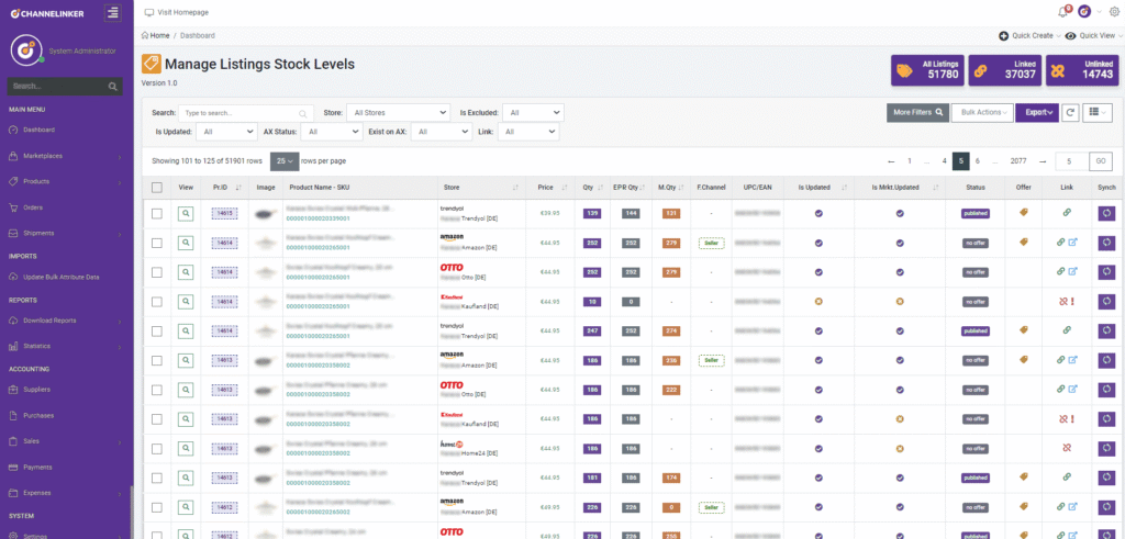 channelinker inventory management
