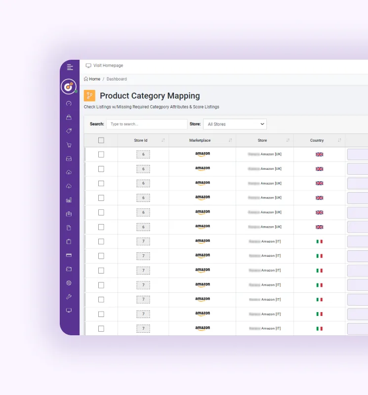 Automated product category mapping