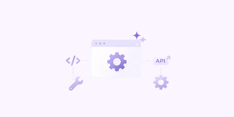 Custom development API adjustments