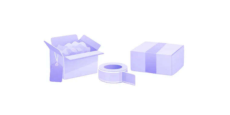Custom packing branding